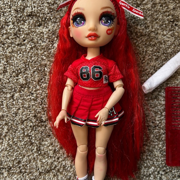 Rainbow High Cheer Ruby Anderson Fashion Doll - Picture 3 of 3
